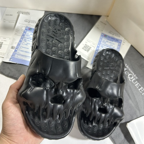 Cheap Alexander McQueen Slippers For Men #1090195 Replica Wholesale [$60.00 USD] [ITEM#1090195] on Replica Alexander McQueen Slippers