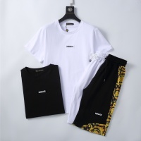 Cheap Versace Tracksuits Short Sleeved For Men #1079781 Replica Wholesale [$45.00 USD] [ITEM#1079781] on Replica Versace Tracksuits