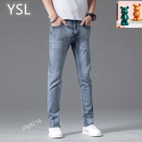 Cheap Yves Saint Laurent YSL Jeans For Men #1081465 Replica Wholesale [$42.00 USD] [ITEM#1081465] on Replica Yves Saint Laurent YSL Jeans