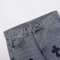 Cheap Chrome Hearts Jeans For Men #1083770 Replica Wholesale [$48.00 USD] [ITEM#1083770] on Replica Chrome Hearts Jeans