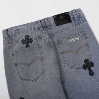 Cheap Chrome Hearts Jeans For Men #1083770 Replica Wholesale [$48.00 USD] [ITEM#1083770] on Replica Chrome Hearts Jeans