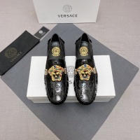 Cheap Versace Leather Shoes For Men #1084387 Replica Wholesale [$88.00 USD] [ITEM#1084387] on Replica Versace Leather Shoes