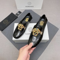 Cheap Versace Leather Shoes For Men #1084387 Replica Wholesale [$88.00 USD] [ITEM#1084387] on Replica Versace Leather Shoes
