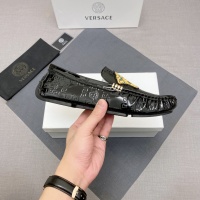 Cheap Versace Leather Shoes For Men #1084387 Replica Wholesale [$88.00 USD] [ITEM#1084387] on Replica Versace Leather Shoes