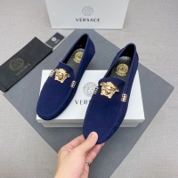 Cheap Versace Leather Shoes For Men #1084394 Replica Wholesale [$88.00 USD] [ITEM#1084394] on Replica Versace Leather Shoes