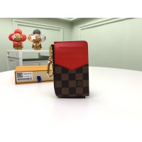 Cheap Louis Vuitton AAA Quality Card Case In Red For Women #1087843 Replica Wholesale [$64.00 USD] [ITEM#1087843] on Replica Louis Vuitton AAA+ Quality Wallets