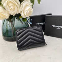 Cheap Yves Saint Laurent AAA Quality Wallets For Women #1087867 Replica Wholesale [$45.00 USD] [ITEM#1087867] on Replica Yves Saint Laurent AAA Wallets