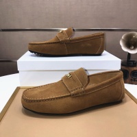 Cheap Versace Leather Shoes For Men #1087874 Replica Wholesale [$98.00 USD] [ITEM#1087874] on Replica Versace Leather Shoes