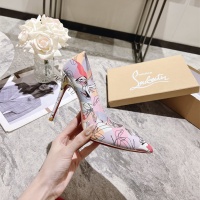 Cheap Christian Louboutin High-heeled shoes For Women #1090147 Replica Wholesale [$98.00 USD] [ITEM#1090147] on Replica Christian Louboutin High-heeled shoes