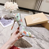 Cheap Christian Louboutin High-heeled shoes For Women #1090149 Replica Wholesale [$98.00 USD] [ITEM#1090149] on Replica Christian Louboutin High-heeled shoes