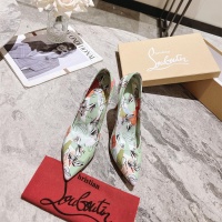 Cheap Christian Louboutin High-heeled shoes For Women #1090149 Replica Wholesale [$98.00 USD] [ITEM#1090149] on Replica Christian Louboutin High-heeled shoes
