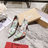 Cheap Christian Louboutin High-heeled shoes For Women #1090149 Replica Wholesale [$98.00 USD] [ITEM#1090149] on Replica Christian Louboutin High-heeled shoes