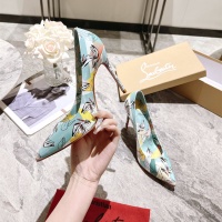 Cheap Christian Louboutin High-heeled shoes For Women #1090150 Replica Wholesale [$98.00 USD] [ITEM#1090150] on Replica Christian Louboutin High-heeled shoes