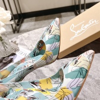 Cheap Christian Louboutin High-heeled shoes For Women #1090150 Replica Wholesale [$98.00 USD] [ITEM#1090150] on Replica Christian Louboutin High-heeled shoes
