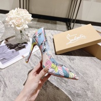 Cheap Christian Louboutin High-heeled shoes For Women #1090151 Replica Wholesale [$98.00 USD] [ITEM#1090151] on Replica Christian Louboutin High-heeled shoes