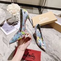 Cheap Christian Louboutin High-heeled shoes For Women #1090151 Replica Wholesale [$98.00 USD] [ITEM#1090151] on Replica Christian Louboutin High-heeled shoes