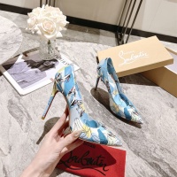 Cheap Christian Louboutin High-heeled shoes For Women #1090152 Replica Wholesale [$98.00 USD] [ITEM#1090152] on Replica Christian Louboutin High-heeled shoes