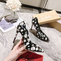 Cheap Christian Louboutin High-heeled shoes For Women #1090161 Replica Wholesale [$98.00 USD] [ITEM#1090161] on Replica Christian Louboutin High-heeled shoes