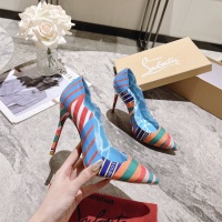 Cheap Christian Louboutin High-heeled shoes For Women #1090163 Replica Wholesale [$98.00 USD] [ITEM#1090163] on Replica Christian Louboutin High-heeled shoes