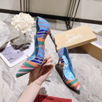Cheap Christian Louboutin High-heeled shoes For Women #1090163 Replica Wholesale [$98.00 USD] [ITEM#1090163] on Replica Christian Louboutin High-heeled shoes