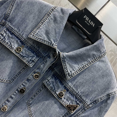 Cheap Prada Dresses Short Sleeved For Women #1090403 Replica Wholesale [$102.00 USD] [ITEM#1090403] on Replica Prada Dresses