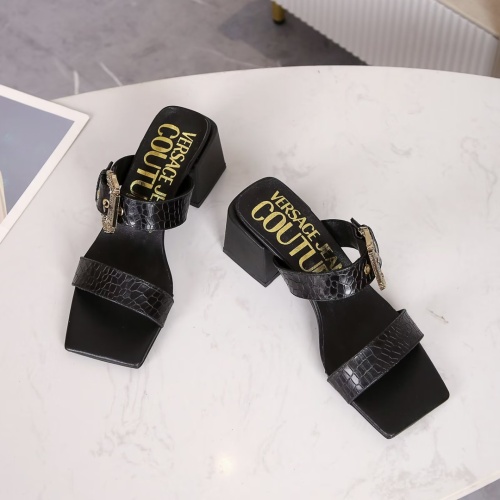 Cheap Versace Slippers For Women #1090497 Replica Wholesale [$82.00 USD] [ITEM#1090497] on Replica Versace Slippers