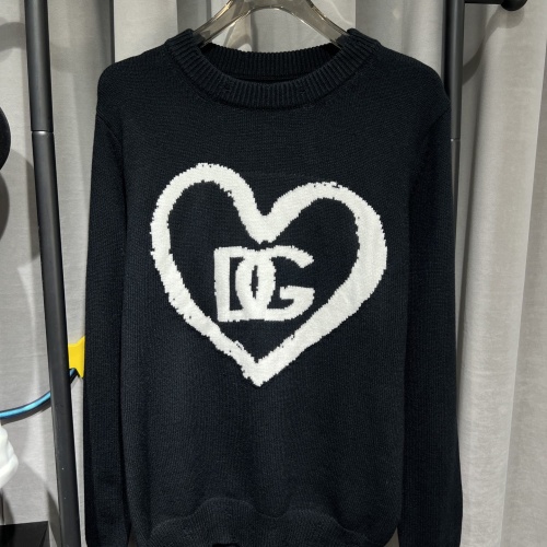 Cheap Dolce &amp; Gabbana D&amp;G Sweaters Long Sleeved For Unisex #1090868 Replica Wholesale [$60.00 USD] [ITEM#1090868] on Replica Dolce &amp; Gabbana D&amp;G Sweaters