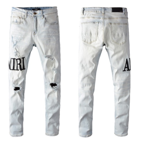 Cheap Amiri Jeans For Men #1091306 Replica Wholesale [$64.00 USD] [ITEM#1091306] on Replica Amiri Jeans
