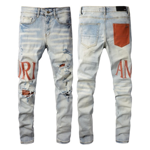 Cheap Amiri Jeans For Men #1091309 Replica Wholesale [$64.00 USD] [ITEM#1091309] on Replica Amiri Jeans