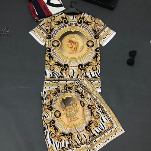 Cheap Versace Tracksuits Short Sleeved For Men #1091339 Replica Wholesale [$60.00 USD] [ITEM#1091339] on Replica Versace Tracksuits