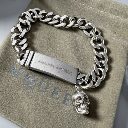Cheap Alexander McQueen Bracelets For Men #1091893 Replica Wholesale [$38.00 USD] [ITEM#1091893] on Replica Alexander McQueen Bracelets