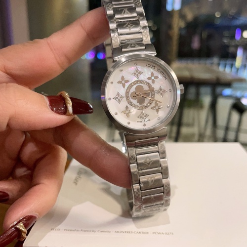 Cheap Louis Vuitton LV AAA Quality Watches For Women #1092186 Replica Wholesale [$112.00 USD] [ITEM#1092186] on Replica Louis Vuitton LV AAA Quality Watches