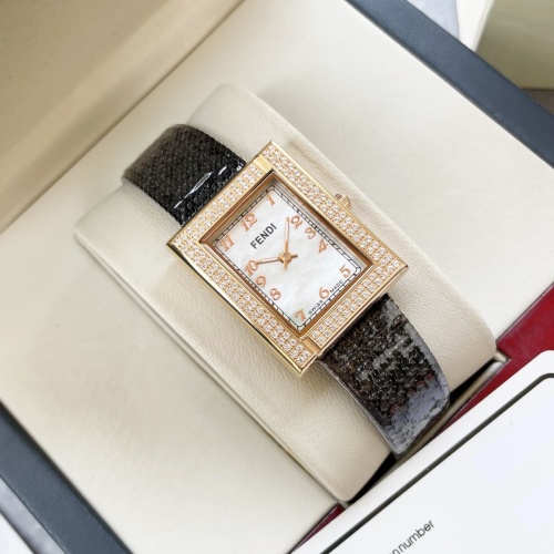 Cheap Fendi Quality Watches For Women #1092321 Replica Wholesale [$130.00 USD] [ITEM#1092321] on Replica Fendi Quality Watches