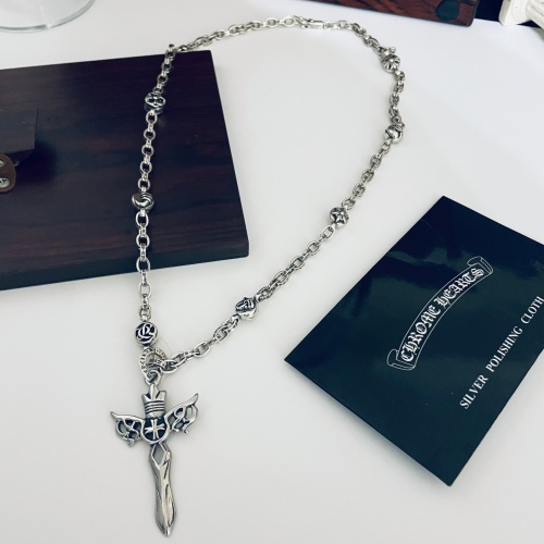 Cheap Chrome Hearts Necklaces #1092368 Replica Wholesale [$60.00 USD] [ITEM#1092368] on Replica Chrome Hearts Necklaces