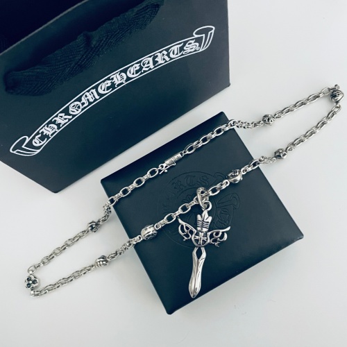 Cheap Chrome Hearts Necklaces #1092368 Replica Wholesale [$60.00 USD] [ITEM#1092368] on Replica Chrome Hearts Necklaces