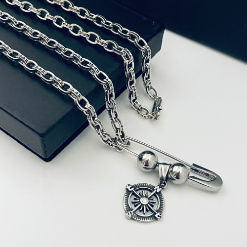 Cheap Chrome Hearts Necklaces #1092369 Replica Wholesale [$60.00 USD] [ITEM#1092369] on Replica Chrome Hearts Necklaces