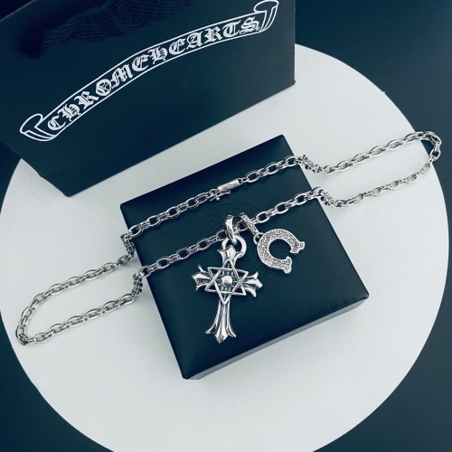 Cheap Chrome Hearts Necklaces #1092448 Replica Wholesale [$60.00 USD] [ITEM#1092448] on Replica Chrome Hearts Necklaces