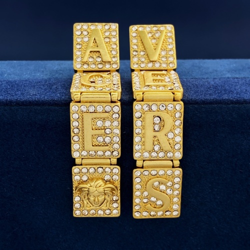 Cheap Versace Earrings For Women #1092801 Replica Wholesale [$34.00 USD] [ITEM#1092801] on Replica Versace Earrings