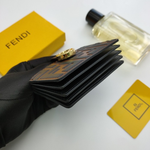 Cheap Fendi AAA Quality Card Case For Women #1093105 Replica Wholesale [$38.00 USD] [ITEM#1093105] on Replica Fendi AAA+ Quality Wallet