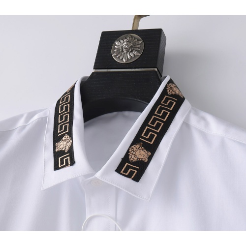 Cheap Versace Shirts Long Sleeved For Men #1093601 Replica Wholesale [$48.00 USD] [ITEM#1093601] on Replica Versace Shirts