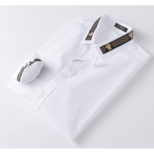 Cheap Versace Shirts Long Sleeved For Men #1093601 Replica Wholesale [$48.00 USD] [ITEM#1093601] on Replica Versace Shirts
