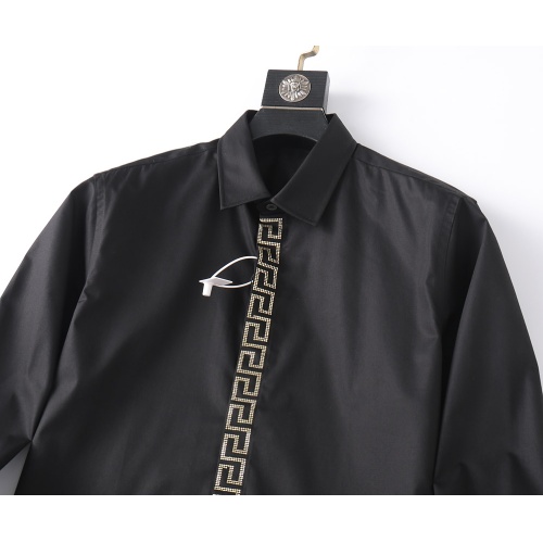 Cheap Versace Shirts Long Sleeved For Men #1093606 Replica Wholesale [$48.00 USD] [ITEM#1093606] on Replica Versace Shirts
