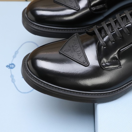 Cheap Prada Leather Shoes For Men #1093630 Replica Wholesale [$125.00 USD] [ITEM#1093630] on Replica Prada Leather Shoes