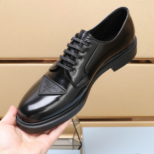 Cheap Prada Leather Shoes For Men #1093630 Replica Wholesale [$125.00 USD] [ITEM#1093630] on Replica Prada Leather Shoes
