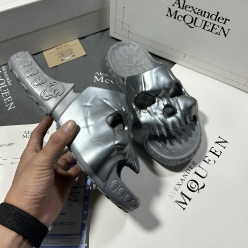 Cheap Alexander McQueen Slippers For Men #1093753 Replica Wholesale [$60.00 USD] [ITEM#1093753] on Replica Alexander McQueen Slippers