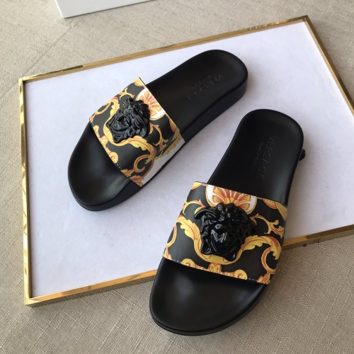 Cheap Versace Slippers For Men #1094226 Replica Wholesale [$48.00 USD] [ITEM#1094226] on Replica Versace Slippers