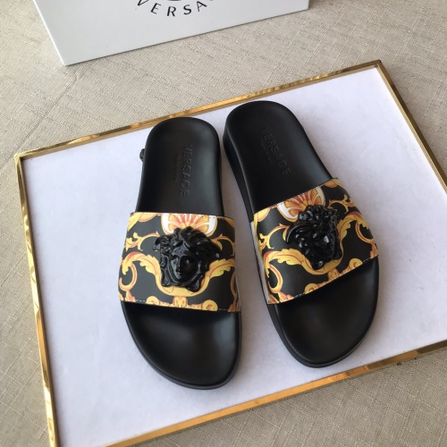 Cheap Versace Slippers For Men #1094226 Replica Wholesale [$48.00 USD] [ITEM#1094226] on Replica Versace Slippers