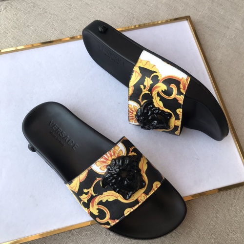 Cheap Versace Slippers For Men #1094226 Replica Wholesale [$48.00 USD] [ITEM#1094226] on Replica Versace Slippers