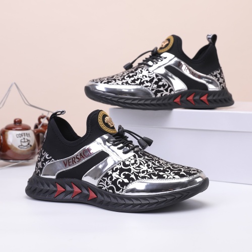 Cheap Versace Casual Shoes For Men #1094286 Replica Wholesale [$68.00 USD] [ITEM#1094286] on Replica Versace Casual Shoes