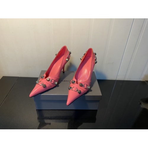 Cheap Balenciaga High-Heeled Shoes For Women #1094355 Replica Wholesale [$115.00 USD] [ITEM#1094355] on Replica Balenciaga High-Heeled Shoes